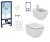 zestaw do WC Ideal Standard z białym przyciskiem Grohe.png