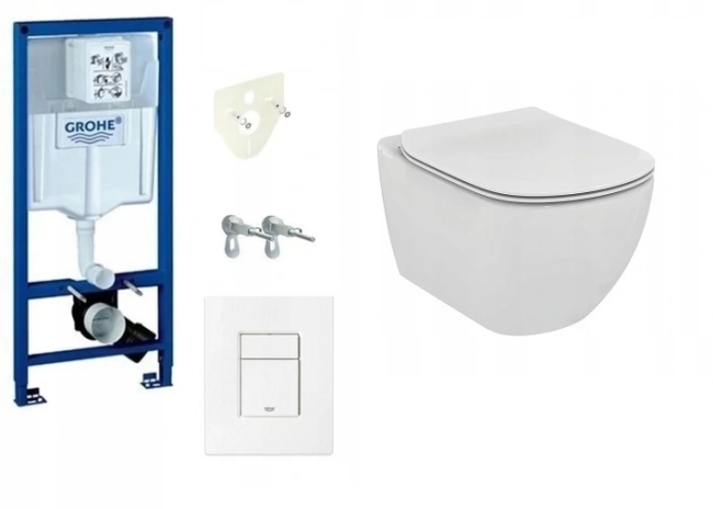 zestaw  WC Ideal Standard z białym przyciskiem Grohe.png