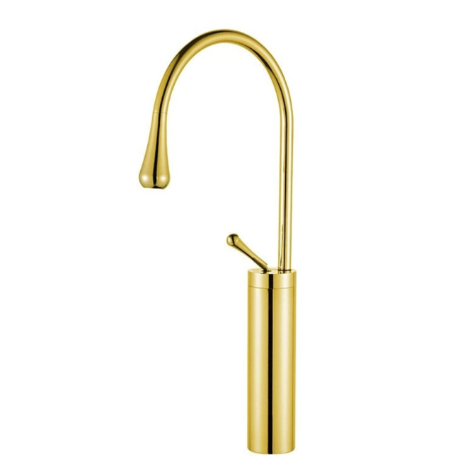 Bateria umywalkowa stojąca gold.png