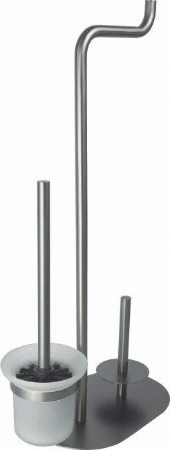 Stojak na papier 3-funkcyjny, wykończenie: titanium