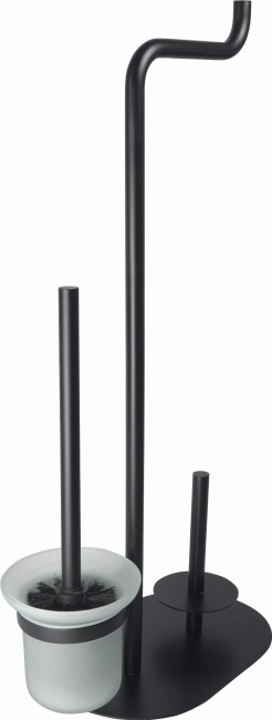Stojak na papier 3-funkcyjny, wykończenie: nero