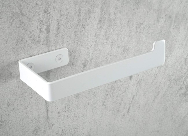 Uchwyt na papier toaletowy ścienny, wykończenie: bianco