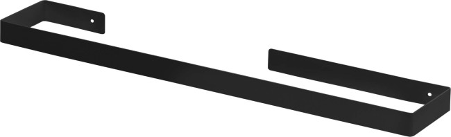 Wieszak ścienny na ręcznik - 60 cm, wykończenie: nero