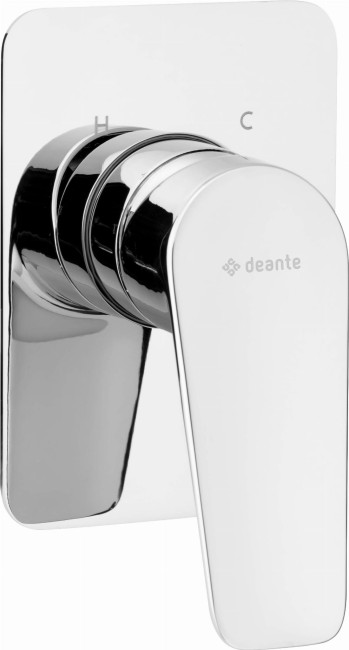 Bateria prysznicowa podtynkowa bez przełącznika natrysku, wykończenie: chrom