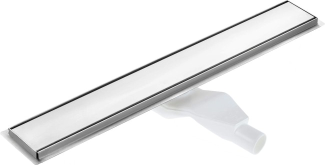 Odpływ liniowy podłogowy 100 cm - Odwracalny, wykończenie: stal
