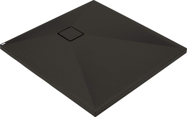 Brodzik granitowy kwadratowy 90x90 cm, wykończenie: nero
