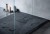 Brodzik granitowy prostokątny 120x80 cm, wykończenie: nero