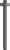 Wylewka sufitowa - 250 mm, wykończenie: titanium