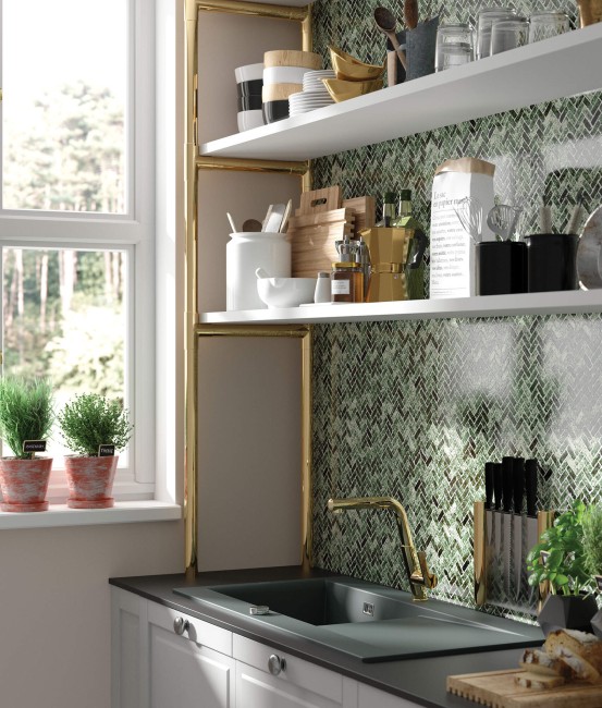 Zlewozmywak ceramiczny 1-komorowy z ociekaczem, wykończenie: szary mat