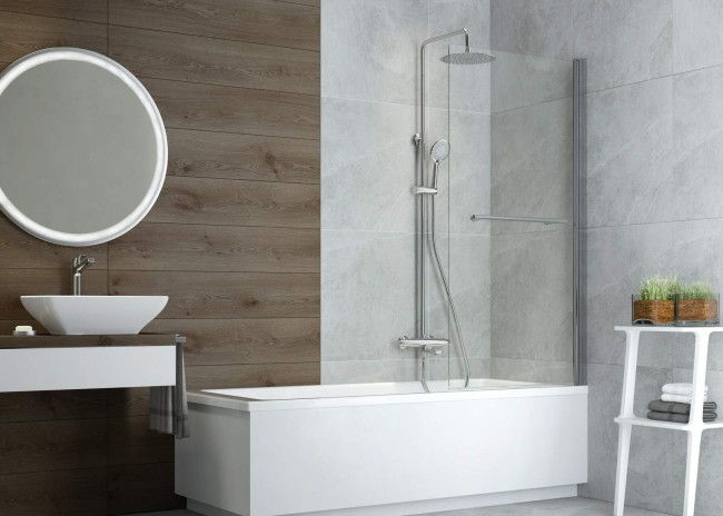 Bateria umywalkowa wysoka, wykończenie: chrom