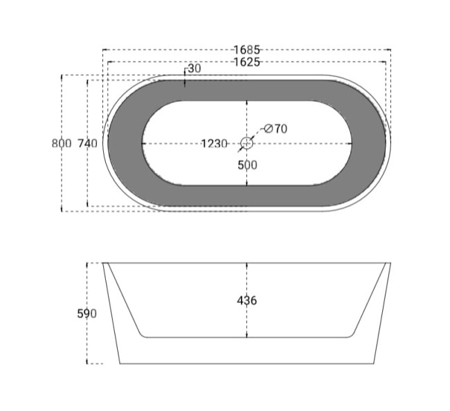 Wanna ryflowana wolnostojąca Luna Oval rys. techn 170 cm.jpg