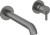 Bateria umywalkowa podtynkowa, wykończenie: titanium