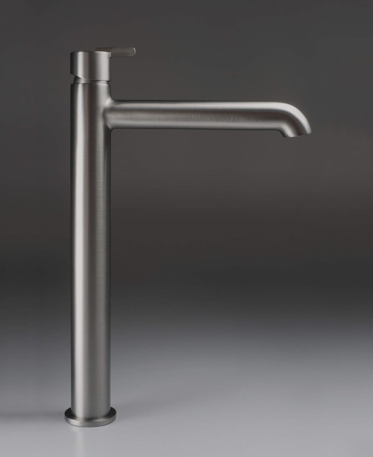 Bateria umywalkowa wysoka, wykończenie: titanium