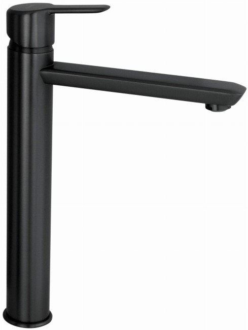 Bateria umywalkowa wysoka, wykończenie: nero