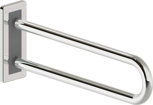 Uchwyt ścienny stały - 60 cm, wykończenie: stal