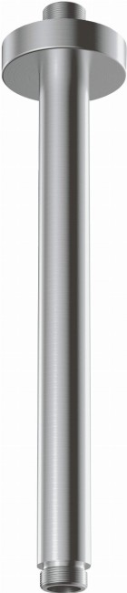 Wylewka sufitowa - 250 mm, wykończenie: stal szczotkowana